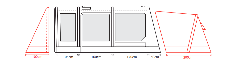 Outdoor Revolution Movelite T4E PC Highline Awning 23 Outdoor Revolution Movelite T4E PC Highline Awning - Image 23