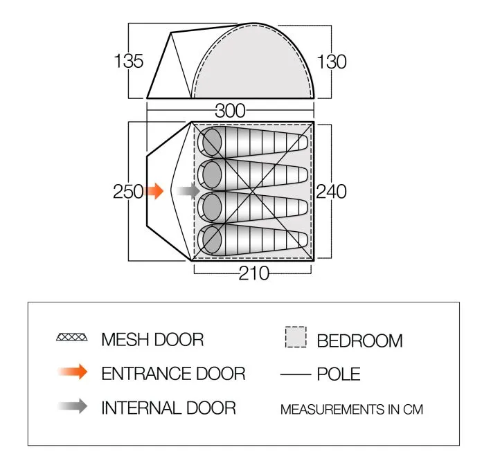 Vango Alpha 400 CLR Tent 2 Vango Alpha 400 CLR Tent - Image 2