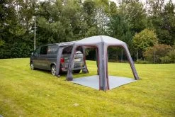 Vango Tailgate AirHub Low Awning -Bestway Shop vango airhub tailgate awning open sides
