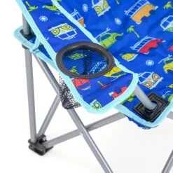 Volkswagen Kids Blue Camping Chair -Bestway Shop vw kids chair 3
