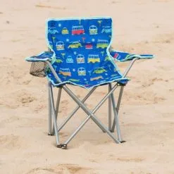 Volkswagen Kids Blue Camping Chair -Bestway Shop vw kids chair 6 min